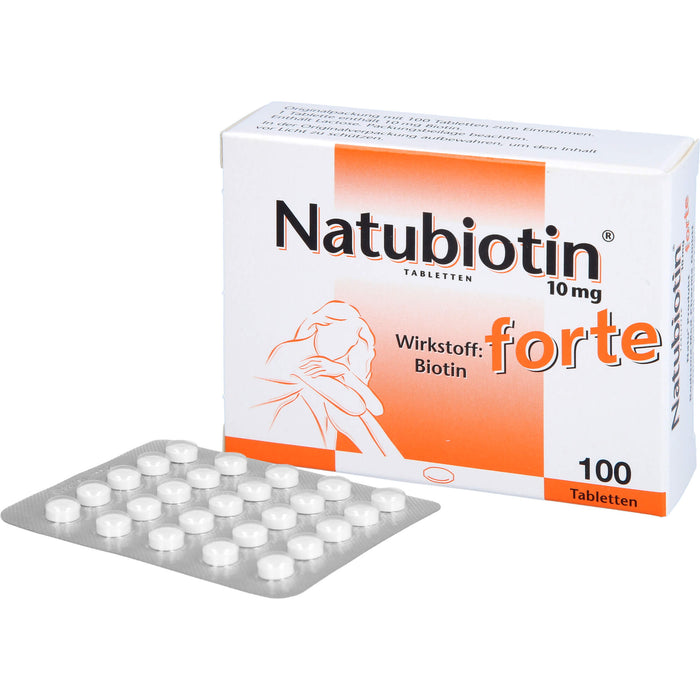 Natubiotin 10 mg forte Tabletten, 100 pc Tablettes