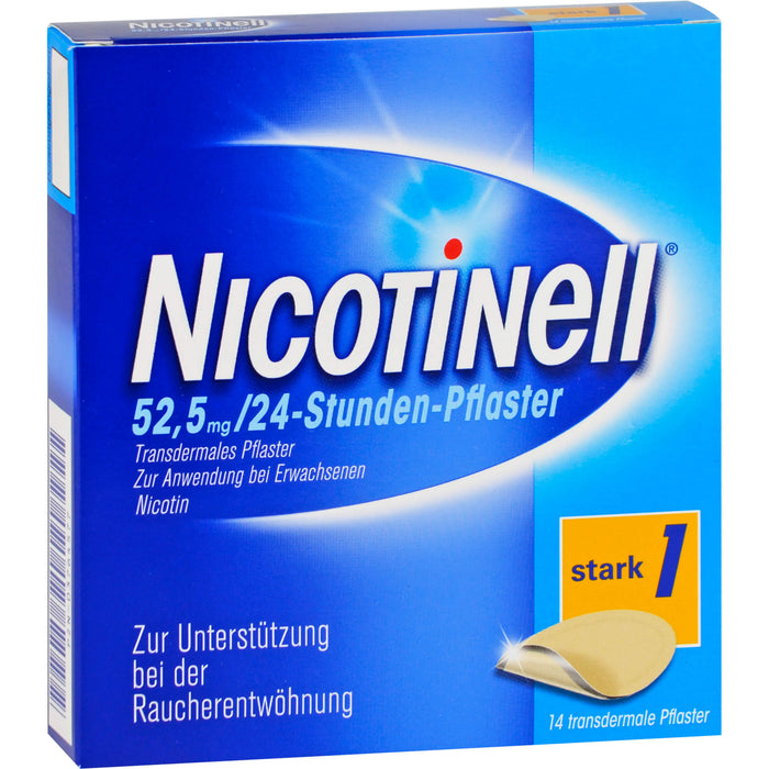 Nicotinell 21 mg / 24-Stunden-Pflaster Reimport EurimPharm, 14 St. Pflaster