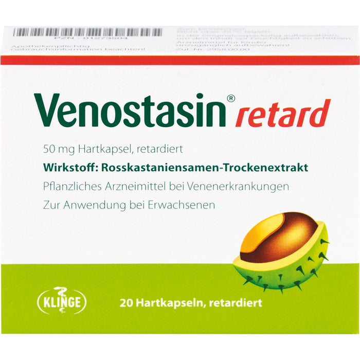 Venostasin retard Kapseln, 20 pc Capsules