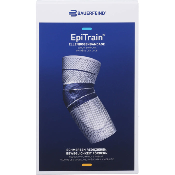 EpiTrain Aktivbandage Ellenbogen Gr. 4 titan, 1 St. Bandage