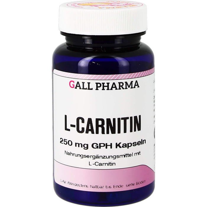 GALL PHARMA L-Carnitin 250 mg GPH Kapseln, 30 pc Capsules