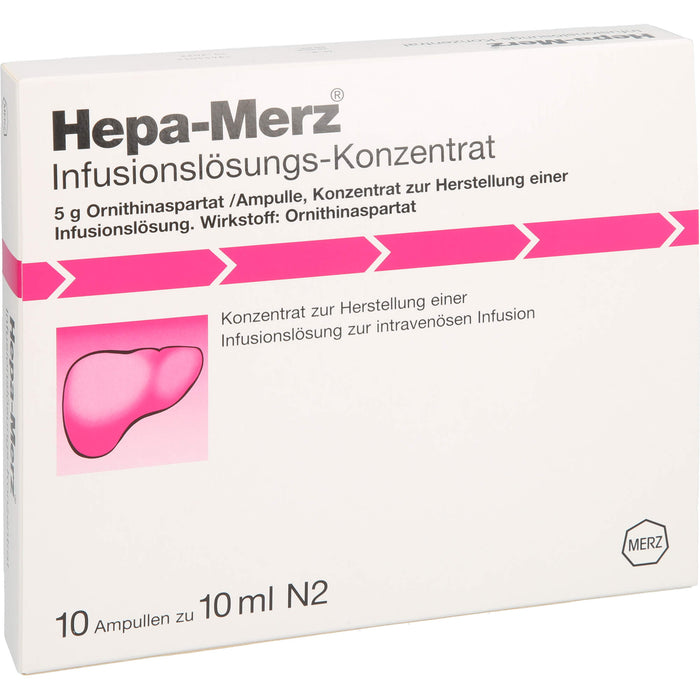 Hepa-Merz Infusionslösungs-Konzentrat, 100 ml Lösung