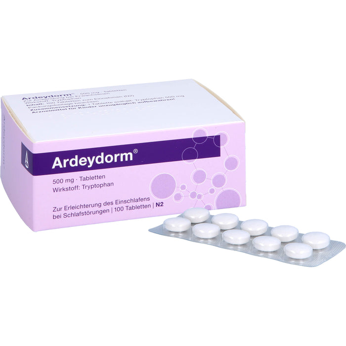 Ardeydorm Tabletten bei Schlafstörungen, 100 pcs. Tablets