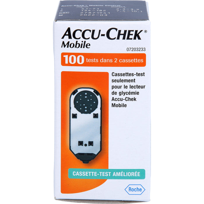 Accu-Check mobile Testkassette Reimport axicorp, 100 St. Teststreifen