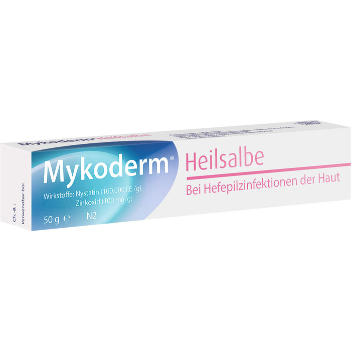 Mykoderm Heilsalbe bei Hefepilzinfektionen, 50 g Salbe