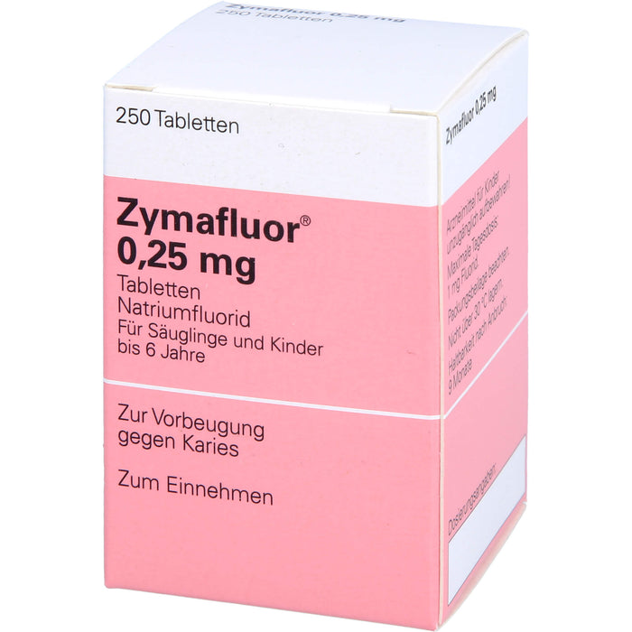 Zymafluor 0,25 mg Tabletten, 250 St. Tabletten