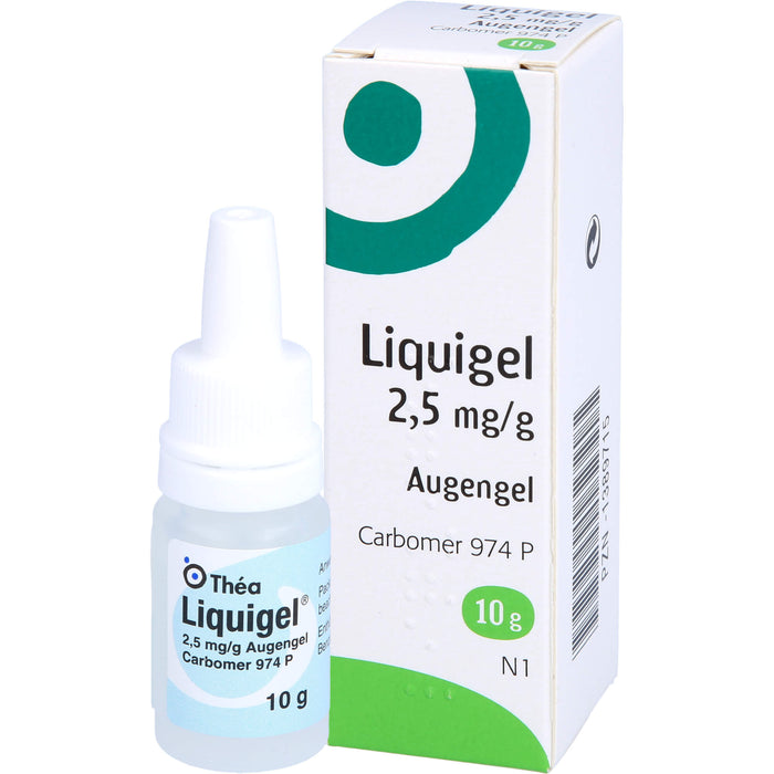 Liquigel 2,5 mg/g Augengel, 10 g AUG