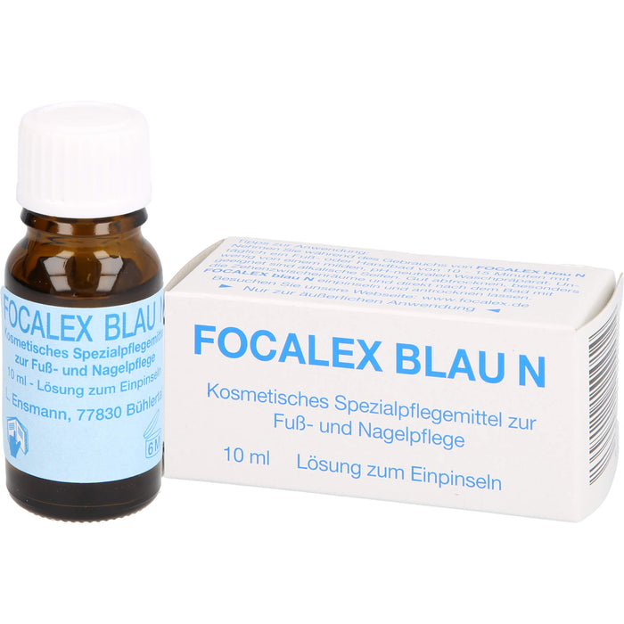 Focalex Blau N Lösung zur Fuß- und Nagelpflege, 10 ml Solution