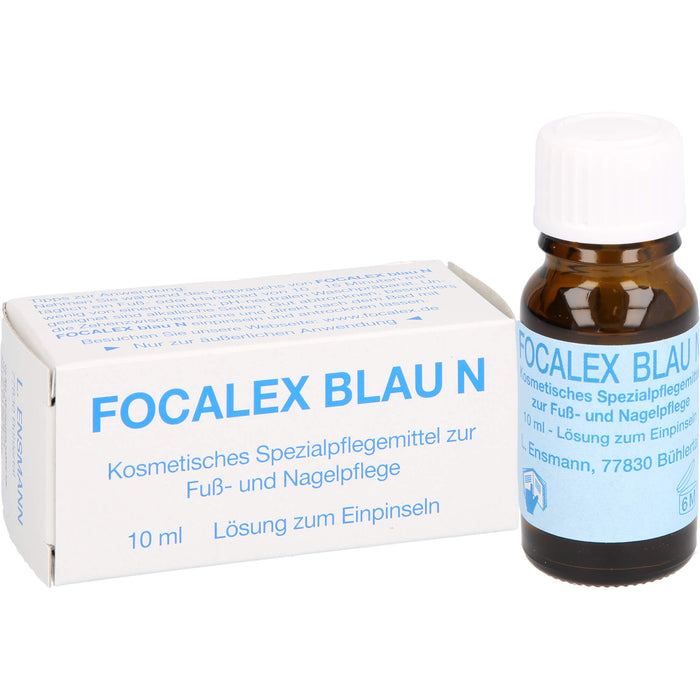 Focalex Blau N Lösung zur Fuß- und Nagelpflege, 10 ml Solution