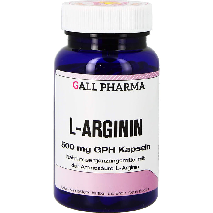 GALL PHAMRA L-Arginin 500 mg GPH Kapseln, 160 St. Kapseln