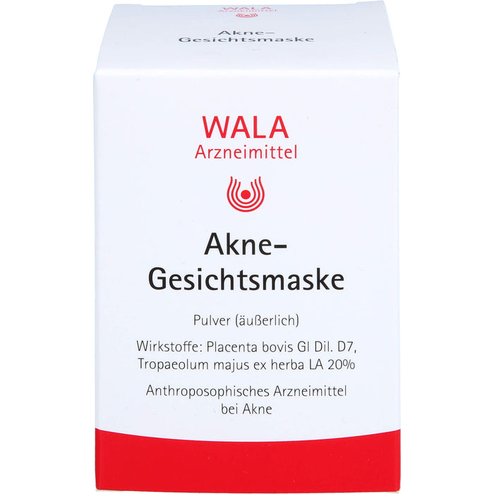 WALA Akne-Gesichtsmaske Pulver, 100 g Poudre