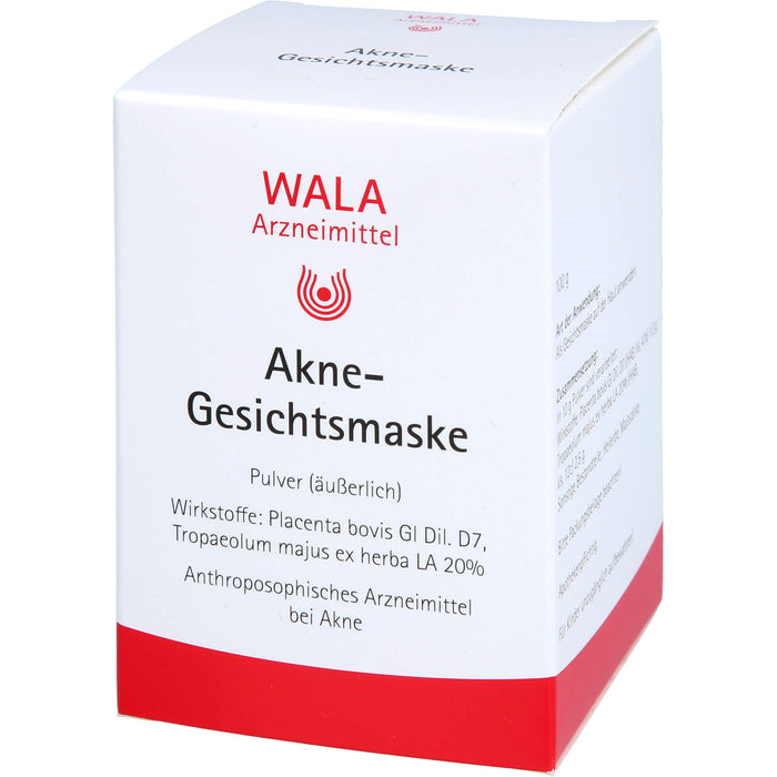 WALA Akne-Gesichtsmaske Pulver, 100 g Powder