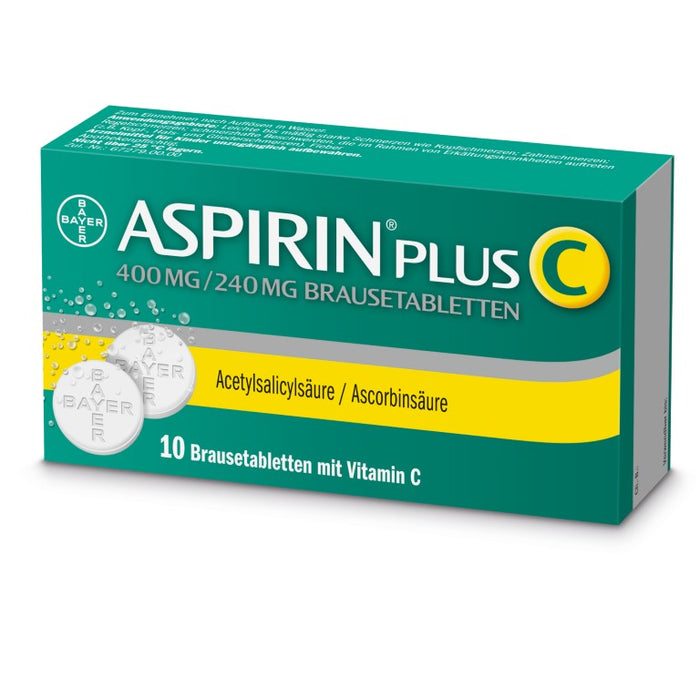 ASPIRIN plus C Brausetabletten, 10 pc Tablettes