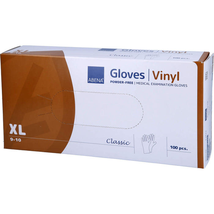 VINYL HANDSCHUHE XLARGE UNGEPUDERT 4430, 100 St HAS