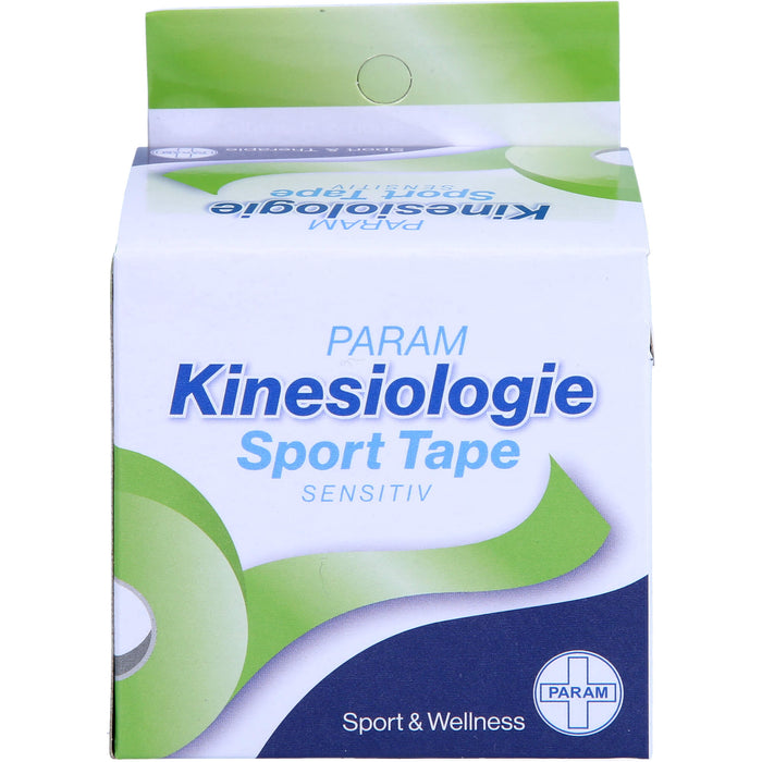 Kinesiologie Sport Tape 5cm x 5m Gruen, 1 St. Pflaster