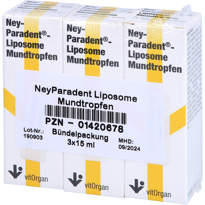 NeyParadent Liposome Mundtropfen, 45 ml LOE