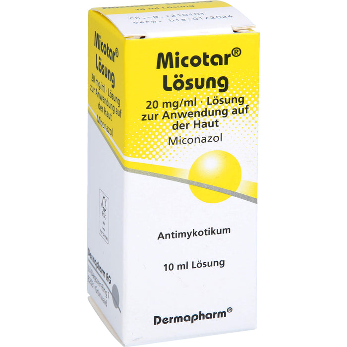 Micotar Lösung, 10 ml LOE