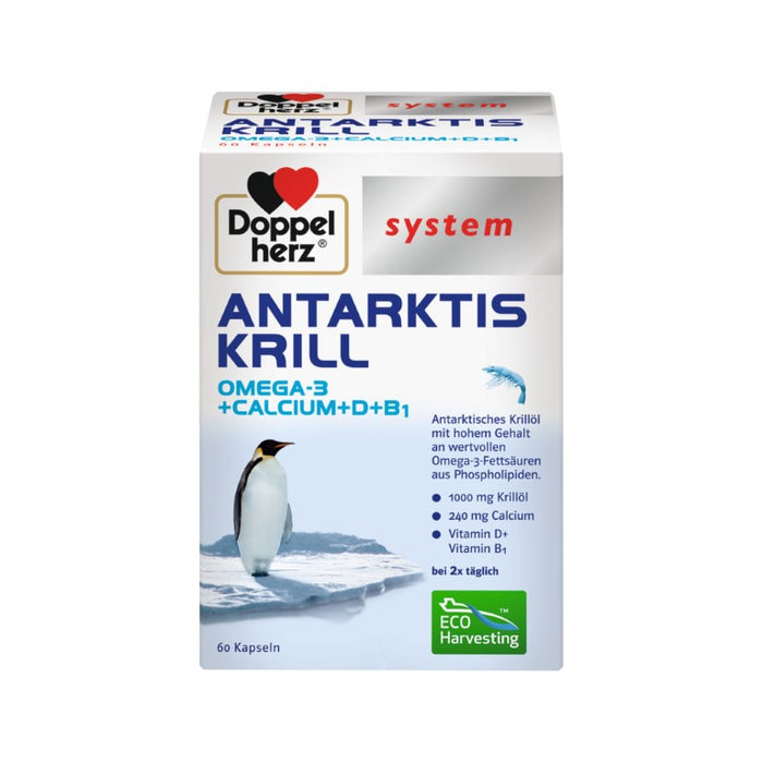 Doppelherz System Antarktis Krill Kapseln, 60 pc Capsules