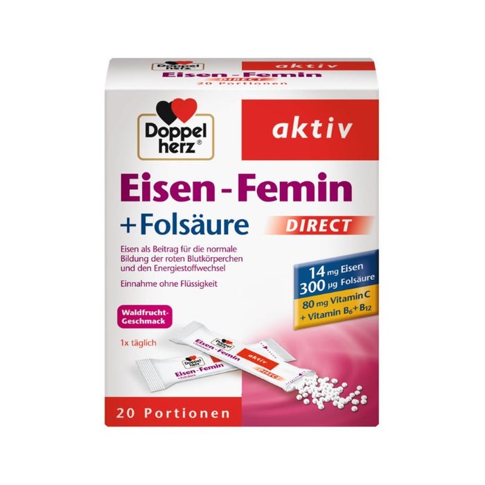 Doppelherz Eisen-Femin direct, 20 St PEL