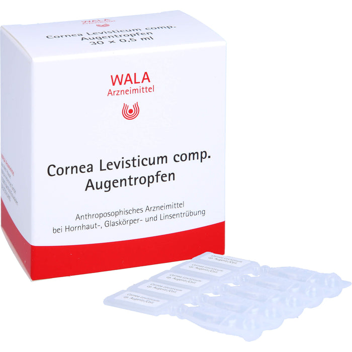 WALA Cornea/Levisticum comp. Augentropfen, 30 pcs. Single-dose pipettes