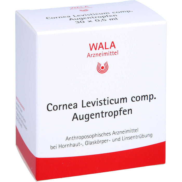 WALA Cornea/Levisticum comp. Augentropfen, 30 pc Pipettes à dose unique