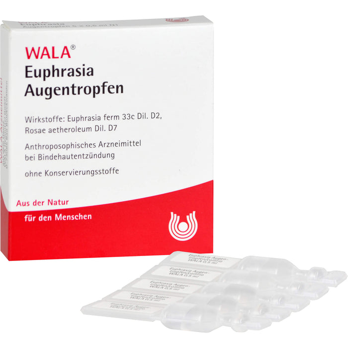 WALA Euphrasia Augentropfen, 5 pcs. Single-dose pipettes