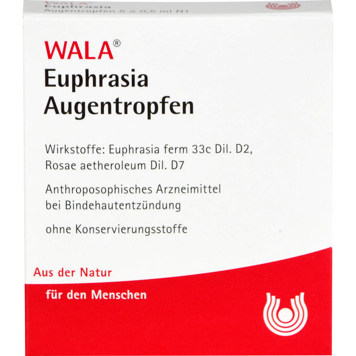 WALA Euphrasia Augentropfen, 5 pcs. Single-dose pipettes