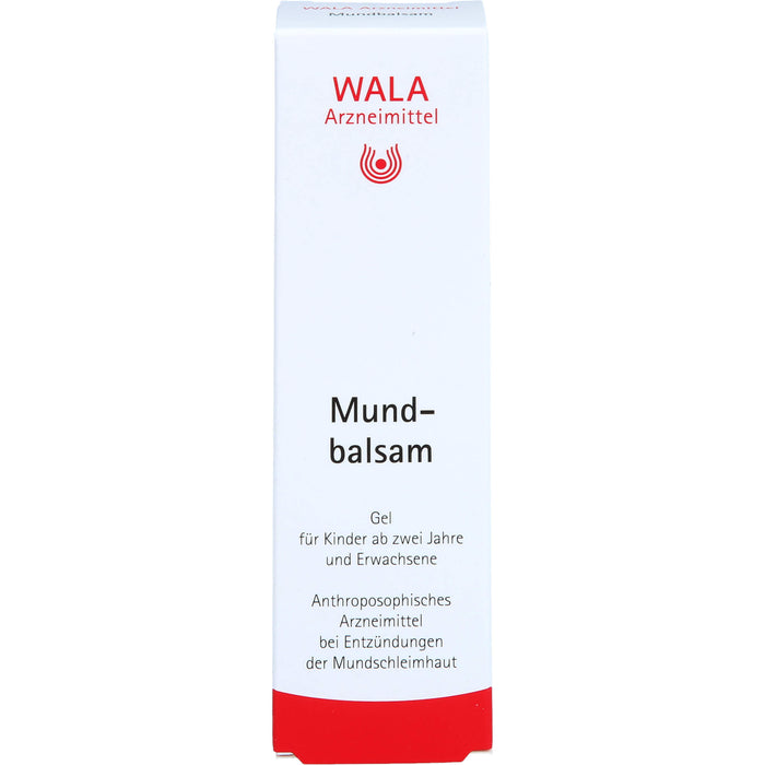 WALA Mundbalsam Gel bei Entzündungen der Mundschleimhaut, 30 g Gel