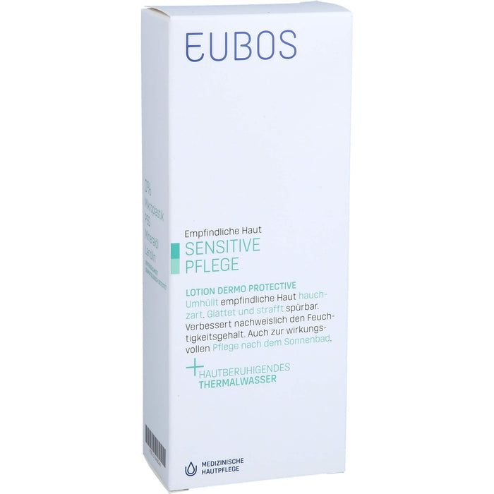 EUBOS Sensitive Lotion Dermo-Protectiv für normale und trockene Haut, 200 ml Lotion