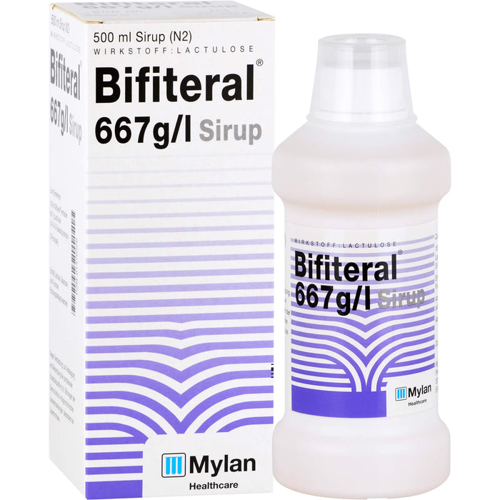 Bifiteral Sirup gegen Verstopfung, 500 ml Lösung