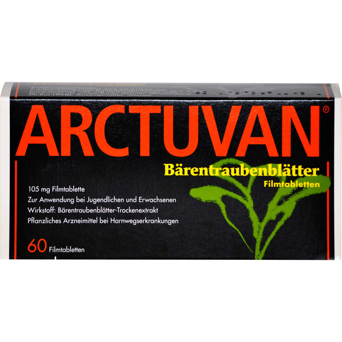 ARCTUVAN Bärentraubenblätter Filmtabletten, 60 pc Tablettes