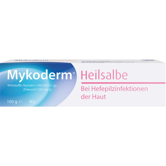 Mykoderm Heilsalbe bei Hefepilzinfektionen der Haut, 100 g Ointment