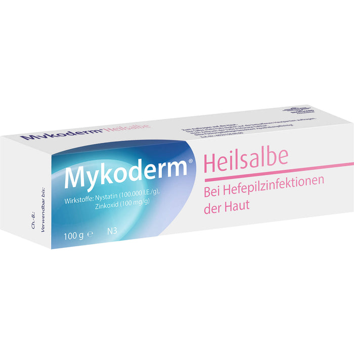 Mykoderm Heilsalbe bei Hefepilzinfektionen der Haut, 100 g Onguent