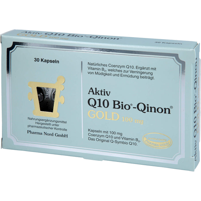 Q10 Bio-Qinon GOLD 100mg Pharma Nord, 30 St KAP