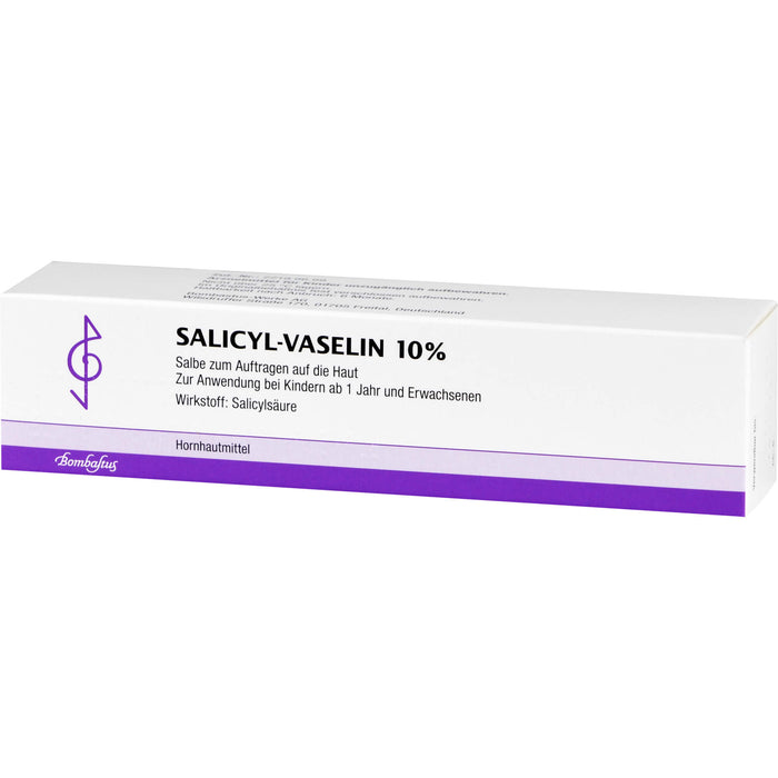 Bombastus Salicyl-Vaselin 10% Salbe, 100 ml Onguent