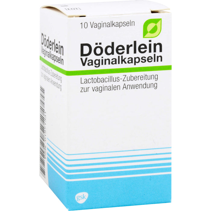 Döderlein Vaginalkapseln Lactobacillus-Zubereitung, 10 pcs. Capsules