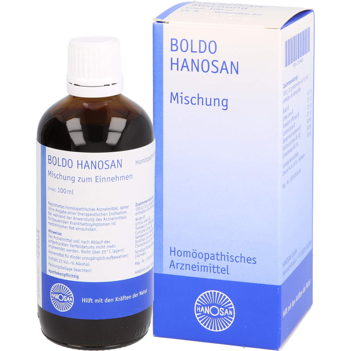 Boldo Hanosan Lösung, 100 ml LOE