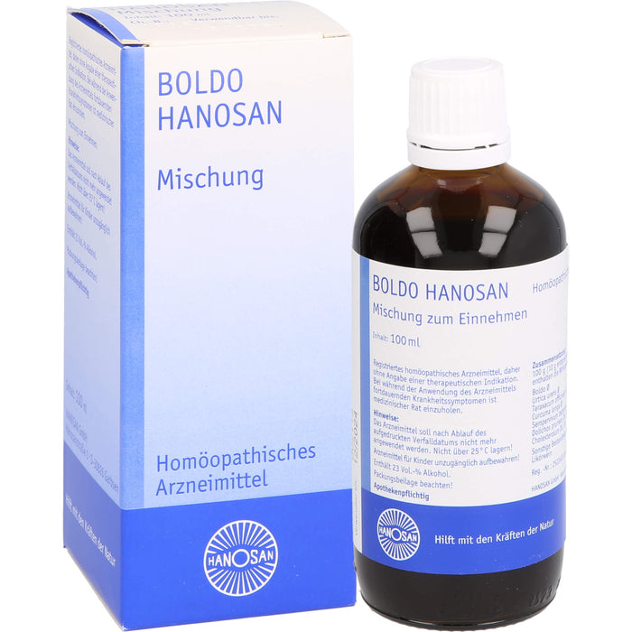 Boldo Hanosan Lösung, 100 ml LOE