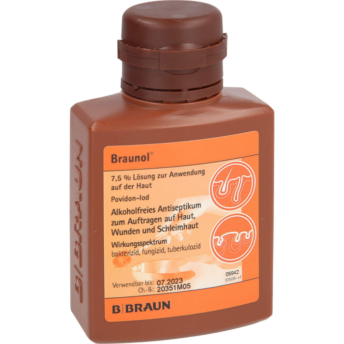 Braunol Lösung alkoholfreies Antiseptikum, 100 ml Lösung