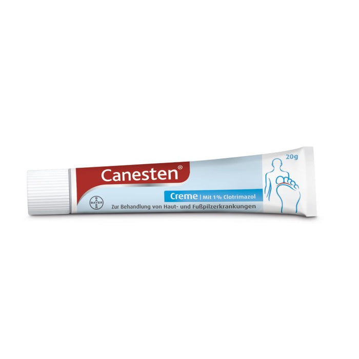 Canesten Creme zur Behandlung von Haut- und Fußpilzerkrankungen, 20 g Creme