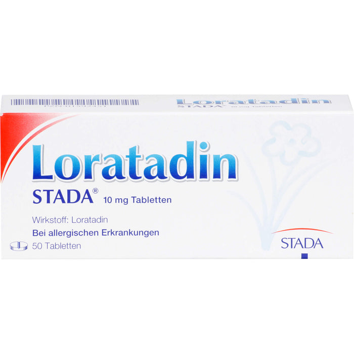 Loratadin STADA 10 mg Tabletten bei allergischen Erkrankungen, 50 pc Tablettes