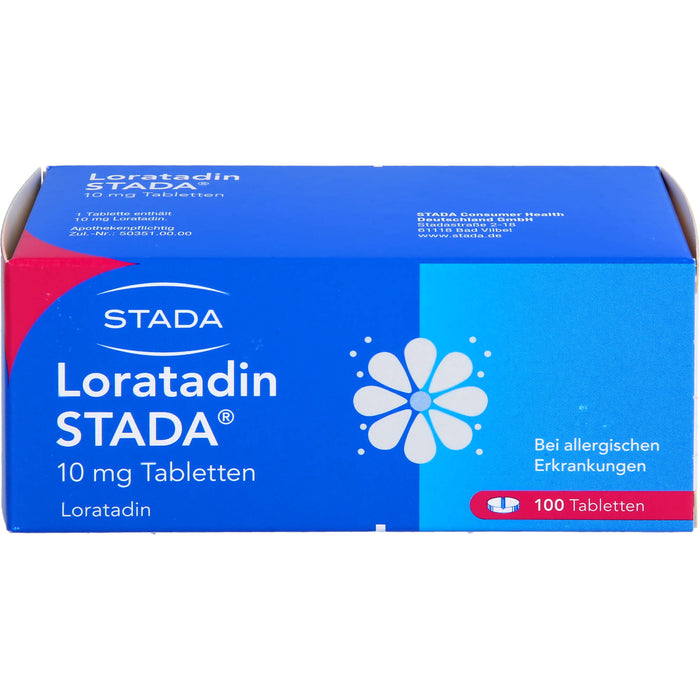 Loratadin STADA 10mg Tabletten, 100 pc Tablettes