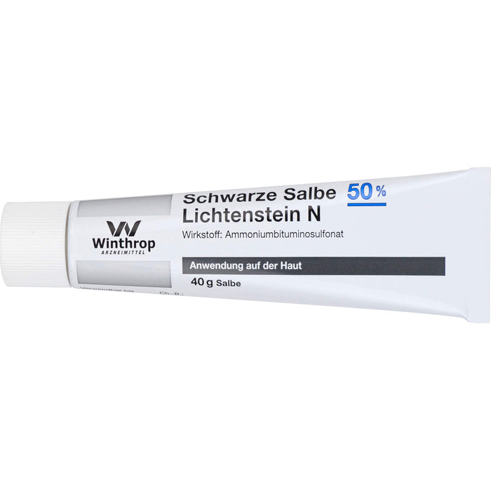 Schwarze Salbe 50% Lichtenstein N, 40 g Salbe