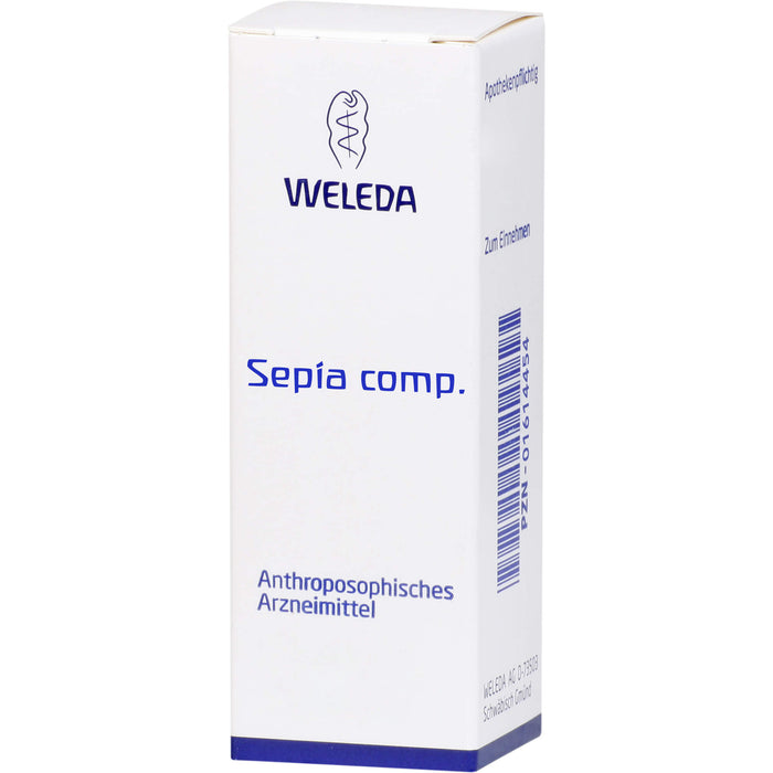 WELEDA Sepia comp. Mischung ei seelischen Beschwerden während der Wechseljahre, 50 ml Mixture