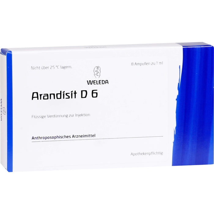 Arandisit D6 Weleda Amp., 8X1 ml AMP