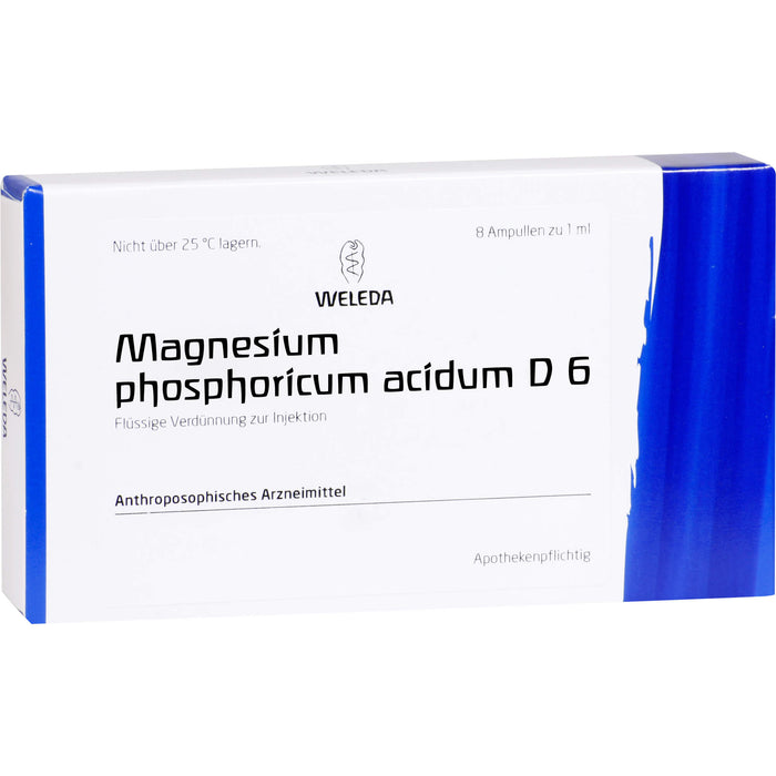 Magnesium phosphoricum acidum D6 Weleda Amp., 8X1 ml AMP