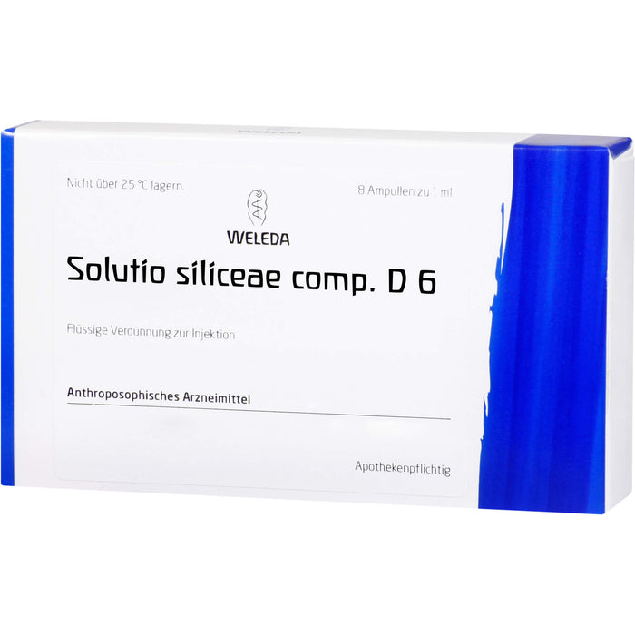 Solutio siliceae comp. D6 Weleda Amp., 8X1 ml AMP