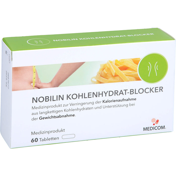 PhaSeo NOBILIN Kohlenhydrat-Blocker Tabletten, 60 pc Tablettes