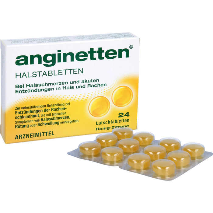 anginetten Halstabletten, 24 St. Tabletten