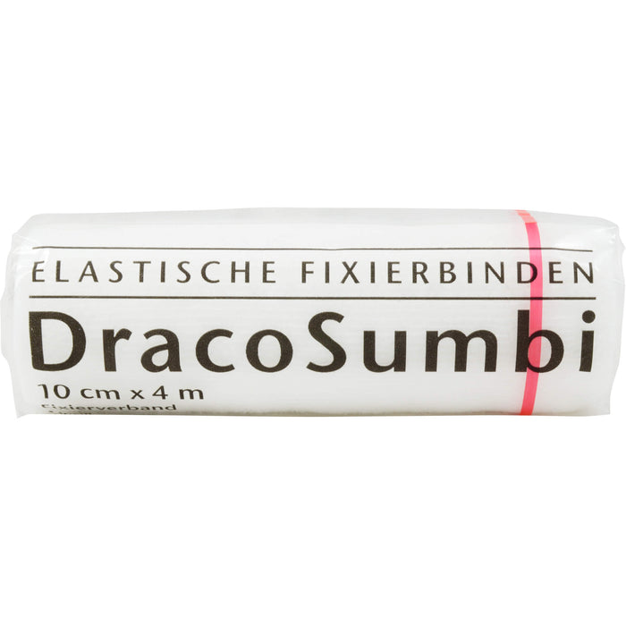 DracoSumbi Fixierbinde 10 cm x 4 m weiß, 1 pcs. Bandage